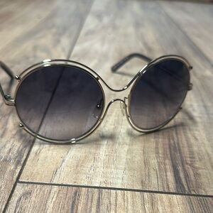 Chloe round Italian made designer sunglasses.